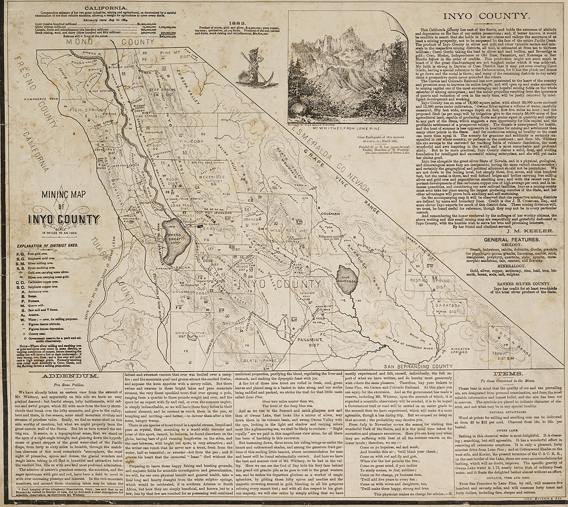 inyo mines